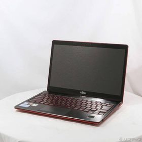 〔中古〕FUJITSU(富士通） 格安安心パソコン LIFEBOOK SH90／X FMVS90XRD1 サテンレッド 〔Windows 10〕〔247-ud〕