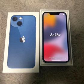 【美品】iPhone13 mini 128GB ブルー