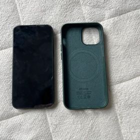 iPhone 13ミニ グリーン ケース付き