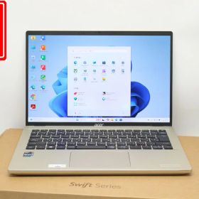 送料無料 あす楽対応 即日発送 44時間 超美品 2.8K 有機EL 14インチ acer Swift Go SFG14-71 Windows11 14コア 卓越性能 第13世代Core i7-13700H 16GB 爆速NVMe式512GB-SSD カメラ 無線Wi-Fi6 Office付 Win11【ノートパソコン 中古パソコン 中古PC】（Windows10も対応可能）