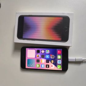 iPhoneSE 第3世代 128GB ミッドナイト ジャンク 初期化済