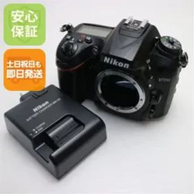 美品 D7200 ボディ ブラック 即日発送 一眼レフ Nikon 本体 土日祝発送OK 09000