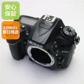 美品 D7200 ボディ ブラック 即日発送 一眼レフ Nikon 本体 土日祝発送OK 07000