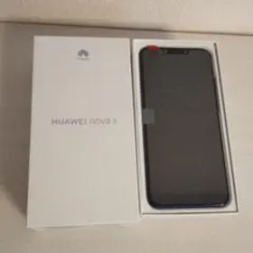 #HUAWEI nova 3 ブラック 128 GB SIMフリー