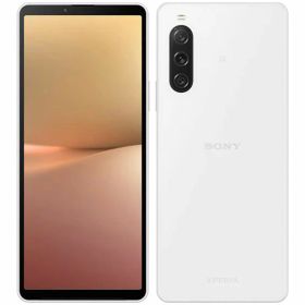 【中古】【安心保証】 Xperia 10 V A302SO[128GB] SoftBank ホワイト