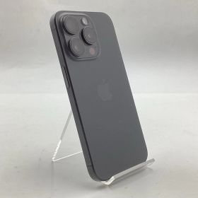 【全額返金保証】【最速発送】 iPhone 15 Pro 256GB ブラックチタニウム docomo 動作確認済 89%