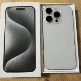 iPhone15 Pro ホワイトチタニウム128GB