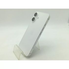 【中古】Apple 国内版 【SIMフリー】 iPhone 16 128GB ホワイト MYDR3J/A【広島】保証期間1ヶ月【ランクB】