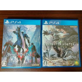 カプコン(CAPCOM)のデビル メイ クライ 5 モンスターハンター ワールド 2つセット(家庭用ゲームソフト)