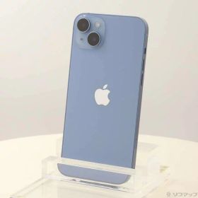 【中古】Apple(アップル) iPhone14 Plus 512GB ブルー MQ4W3J／A SIMフリー 【344-ud】