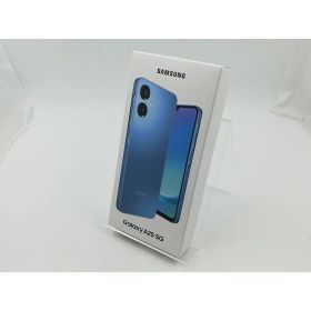 【未使用】SAMSUNG UQmobile 【SIMフリー】 Galaxy A25 5G ブルー 4GB 64GB SCG33【千葉】保証期間3ヶ月
