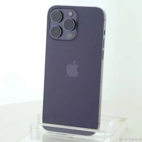 ソフマップ 〔中古品〕 iPhone14 Pro Max 256GB ディープパープル MQ9E3J／A SIMフリー【344】