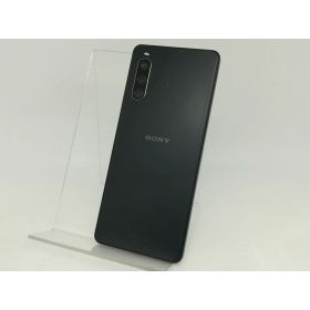 【中古】SONY au 【SIMフリー】 Xperia 10 IV ブラック 6GB 128GB SOG07【神戸】保証期間1ヶ月【ランクC】