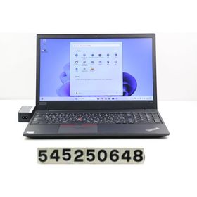 ノートパソコン Lenovo ThinkPad E590 Core i3 8145U 2.1GHz/16GB/256GB(SSD)/15.6W/FWXGA(1366x768)/Win11