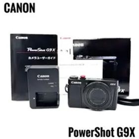 美品 Canon キャノン PowerShot G9X コンデジ ブラック