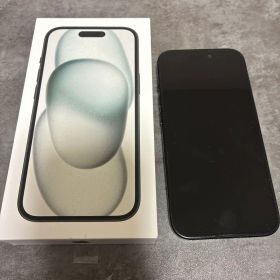 Apple iPhone 15 ブラック 本体 ジャンク 箱付き