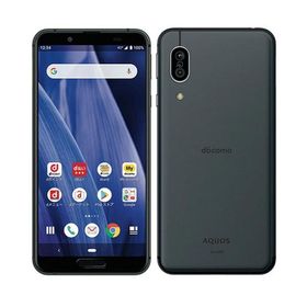 AQUOS sense3 SH-02M[64GB] docomo ブラック【安心保証】