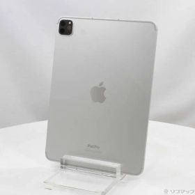 〔中古品〕 iPad Pro 11インチ 第4世代 1TB シルバー MNYK3J／A auロック解除SIMフリー【377】