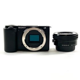 ソニー SONY VLOGCAM ZV-E10L パワーズームレンズキット ブラック デジタル ミラーレス 一眼カメラ 中古