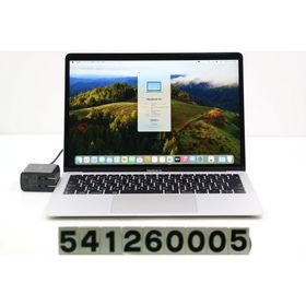 ノートパソコン Apple MacBook Air Retina 2018 A1932 シルバー Core i5 8210Y 1.6GHz/8GB/128GB/WQXGA(2560x1600)/macOS Sonoma カメラ不良