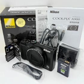 【美品】Nikon COOLPIX A900 ブラック ニコン クールピクス デジタルカメラ 光学35倍ズーム