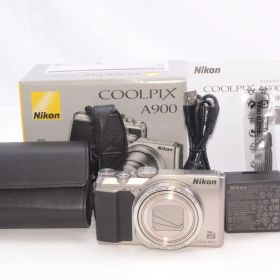 【ほぼ新品】Nikon COOLPIX A900 シルバー ニコン クールピクス デジタルカメラ 光学35倍ズーム