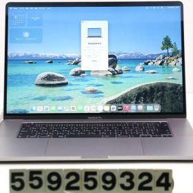 Apple MacBook Pro 16インチ 2019 A2141 Core i7 9750H 2.6GHz/16GB/512GB/3K/macOS Tahoe 26./Radeon Pro 5300M 【559259324】