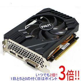 【いつでも2倍！1日と5.0のつく日、18日は3倍！】【中古】PALIT GeForce GTX 1660 StormX 6GB NE51660018J9-165F PCIExp 6GB