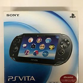 PlayStation Vita (プレイステーション ヴィータ) 3G/Wi‐Fiモデル クリスタル・ブラック (初回版) (PCH-1100 AA01)【メーカー生産終了】