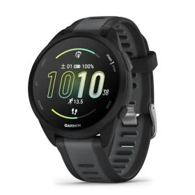ガーミン(GARMIN) Forerunner 165 ランニングウォッチ【ロングバッテリー/超軽量/高精度GPS/色鮮やかなAMOLEDタッチディスプレイ/アプリと連携してデータ管理/睡眠スコア・Body Battery計測/Music保存機能 有・無/★m