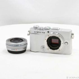 【中古】OLYMPUS(オリンパス) OLYMPUS PEN E-P7 14-42mm EZレンズキット ホワイト 【276-ud】
