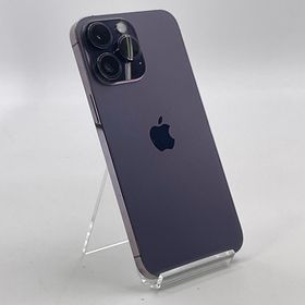 アップル(Apple)の【全額返金保証】【最速発送】Apple iPhone iPhone 14 Pro Max 256GB ディープパープル docomo 動作確認済(スマートフォン本体)