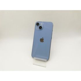 【中古】Apple au 【SIMフリー】 iPhone 14 512GB ブルー MPXM3J/A【横浜】保証期間１ヶ月【ランクA】