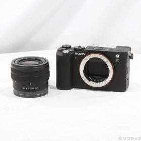 〔中古〕SONY(ソニー) α7C ズームレンズキット ブラック ILCE-7CL B〔258-ud〕