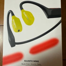SUUNTO WING 骨伝導イヤホン 夜赤い電気付きます かっこいい