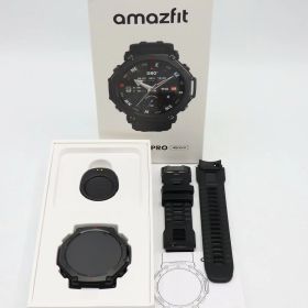 【美品】Amazfit T-Rex 3 Pro 48mm タクティカルブラック スマートウォッチ アマズフィット 本体 【中古】