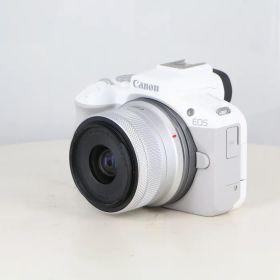 【中古】(キヤノン) Canon EOS R50+RF18-45 IS STM ホワイト