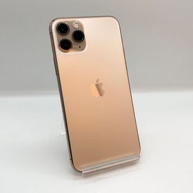 【修理店整備済】iPhone11Pro 256GB ゴールド SIM解除済 バッテリー容量100％