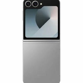 【中古】【安心保証】 Galaxy Z Flip6 SCG29[256GB] au シルバーシャドウ