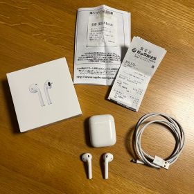 Apple AirPods 第2世代 MV7N2J/A 領収書 保証書あり