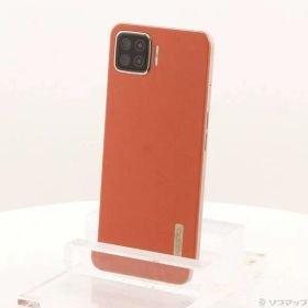 〔中古品〕 OPPO A73 64GB オレンジ ZKVE2002OR 楽天 SIMフリー【344】