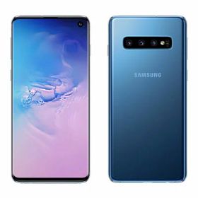 Samsung Galaxy S10 Single-SIM SM-G973C【8GB 128GB Prism Blue 楽天版SIMフリー】 SAMSUNG 当社3ヶ月間保証 中古 イオシス