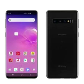 【SIMロック解除済】docomo Galaxy S10 SC-03L プリズムブラック SAMSUNG 当社3ヶ月間保証 中古 イオシス