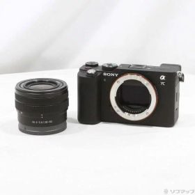 【中古】SONY(ソニー) α7C ズームレンズキット ブラック ILCE-7CL B 【258-ud】