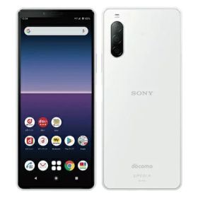 【SIMロック解除済】docomo Xperia10 II SO-41A White SONY 当社3ヶ月間保証 中古 イオシス