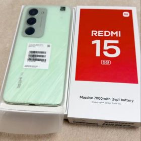 年末セール REDMI 15 5G グリーン 7000mAh 未使用