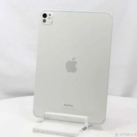【中古】Apple(アップル) iPad Pro 11インチ 第5世代 Nano-textureガラス 1TB シルバー MWRQ3J／A SIMフリー 【349-ud】