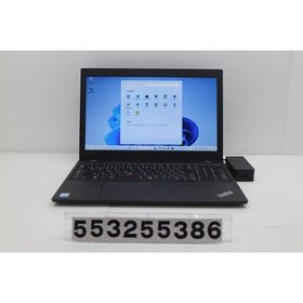 ノートパソコン Lenovo ThinkPad L580 Core i5 8250U 1.6GHz/8GB/256GB(SSD)/15.6W/FWXGA(1366x768)/Win11 キー文字消えあり