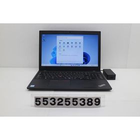 ノートパソコン Lenovo ThinkPad L580 Core i5 8250U 1.6GHz/8GB/256GB(SSD)/15.6W/FWXGA(1366x768)/Win11 キー文字消えあり