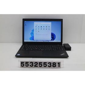 ノートパソコン Lenovo ThinkPad L580 Core i5 8250U 1.6GHz/8GB/256GB(SSD)/15.6W/FWXGA(1366x768)/Win11 キー文字消えあり